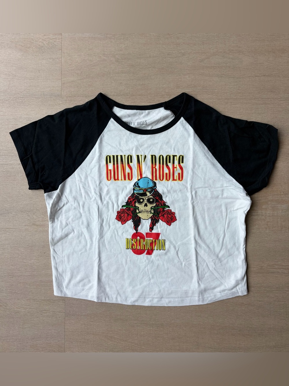 Guns N Roses Crop Top